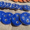 ceramiczne niebieskie guziczki 